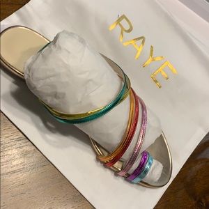 Raye glimmer sandals